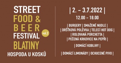 Street Food & Beer Festival u Kosků 2022