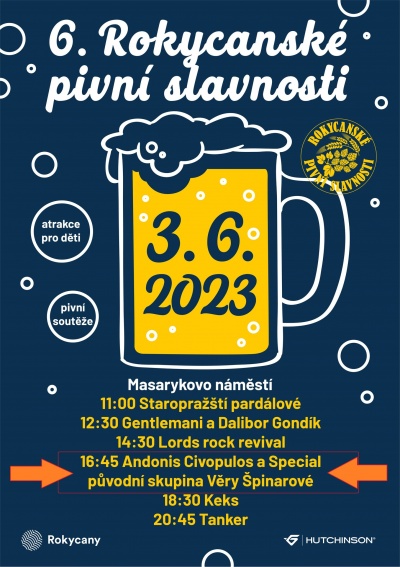 Rokycanské pivní slavnosti 2023