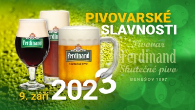 Pivovarské slavnosti v Benešově 2023 - pivovar Ferdinand 