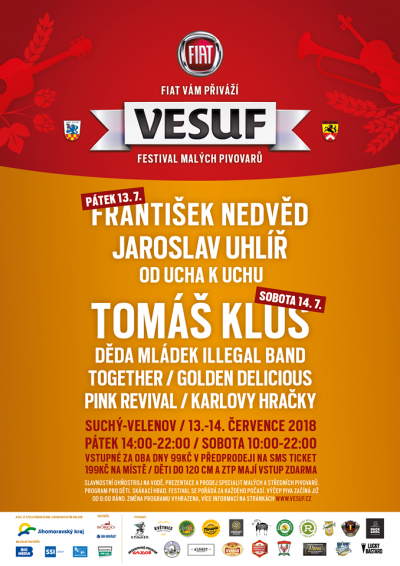Festival malých pivovarů - VESUF Fiat Fest 2018