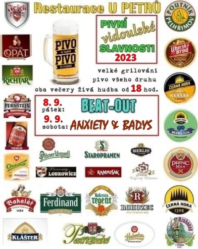 Vidoulské pivní slavnosti 2023