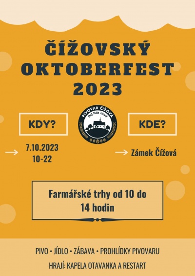 Čížovský Oktoberfest 2023