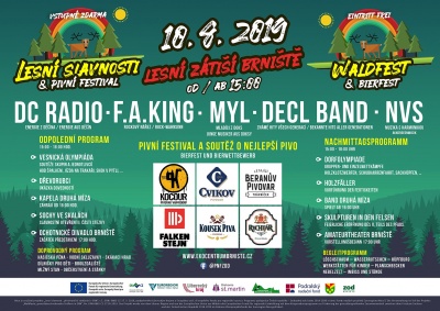 Lesní slavnosti & Pivní festival v Brništi 2019