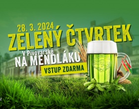 Zelený čtvrtek v Pivovarské na Mendláku 2024